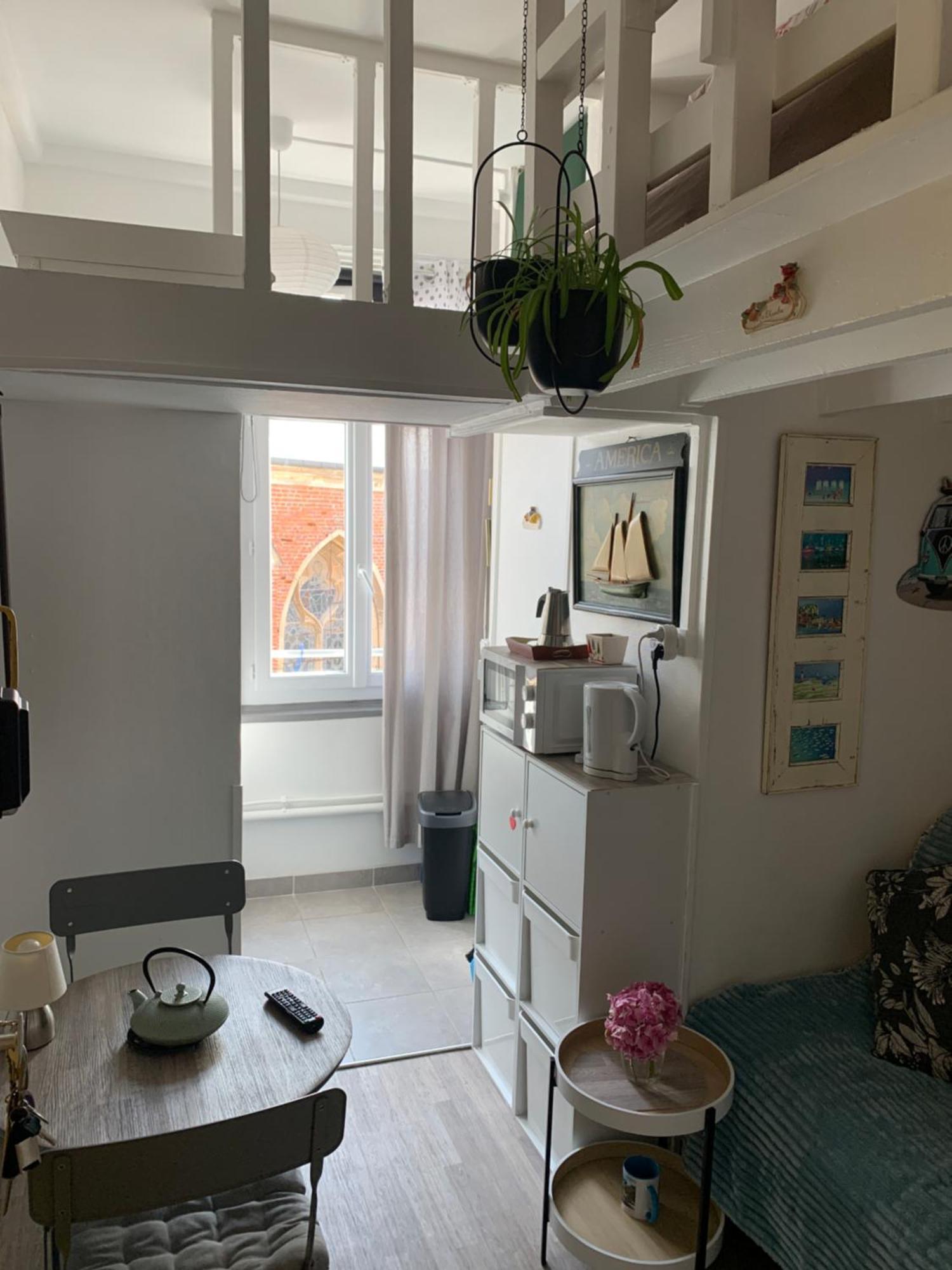 Apartament Studette Tiny House De L Eglise 12 M2 Ault Zewnętrze zdjęcie